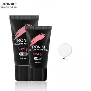 RONIKI Professional private label acrylic poly gel nails Custom Color Soak off ed/uv nail extension poly gel