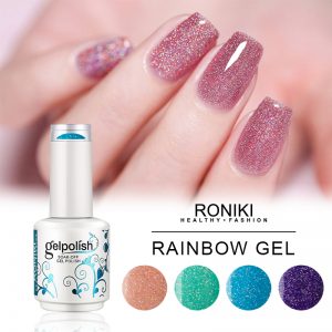 RONIKI Rainbow Gel Color Nail Polish