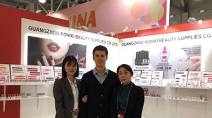 RONIKI Nail Gel Beauty Exhibition in Russia