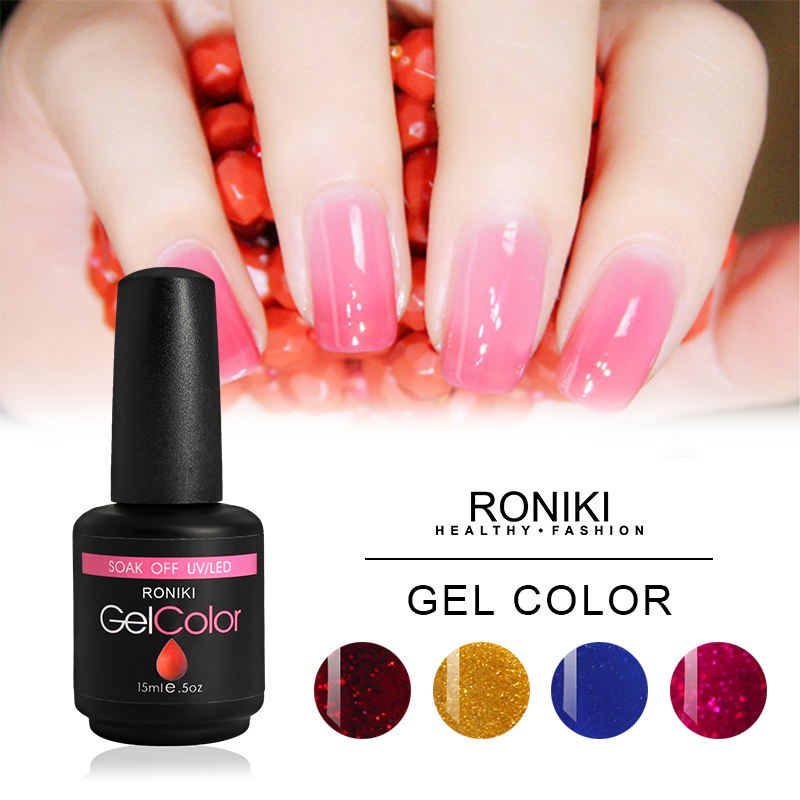 RONIKI Nail Art Factory OEM Customize Private Label UV Gel Nail Polish