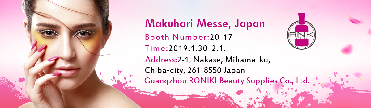 RONIKI Nail Gel Beauty Exhibition in Japan