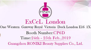 RONIKI Nail Gel Beauty Exhibition in London