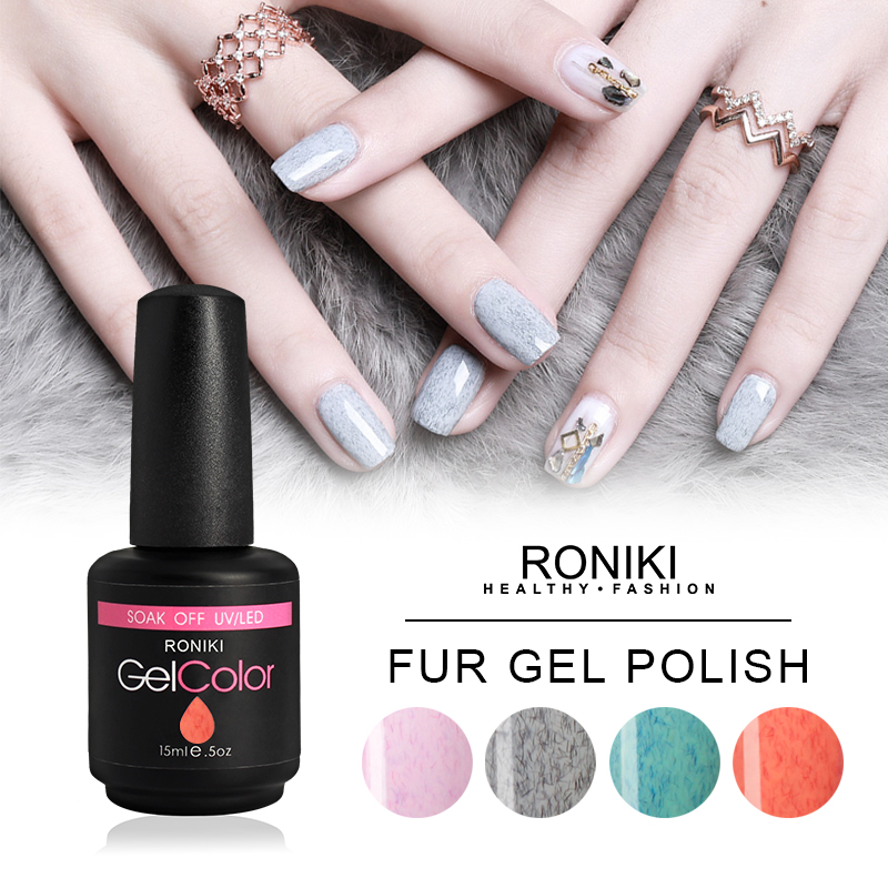 RONIKI Fur Effect Gel Polish