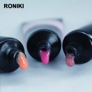 RONIKI Supply Nail Extension Color Glitter Acryl Poly Gel