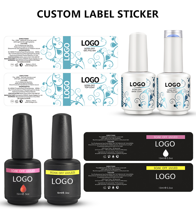 Custom Nail Polish Labels