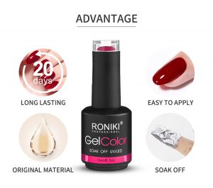 RONIKI Gel Nail Polish Custom New Bottles Colors Gel Polish Bulk Wholesale