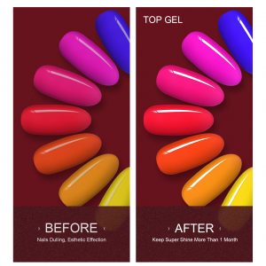 15ml Long Lasting Shine Finish Top Coat And Base Coat for Gel Polish