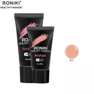 RONIKI Professional private label acrylic poly gel nails Custom Color Soak off ed/uv nail extension poly gel