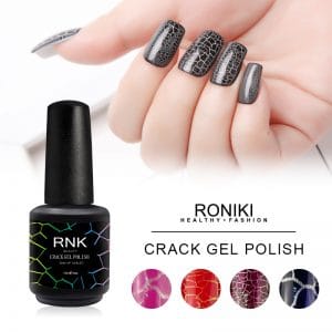 RONIKI Crackle Gel Nail Polish