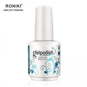RONIKI Factory OEM ODM Clear UV Nail Gel Polish Top Coat