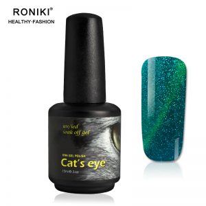 RONIKI Laser Magnet Diamond Cat Eye Nail Polish