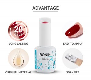 RONIKI Nail Art Factory OEM Customize Private Label UV Gel Nail Polish