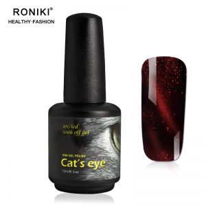 RONIKI Hot Flame Cat Eye Gel Polish