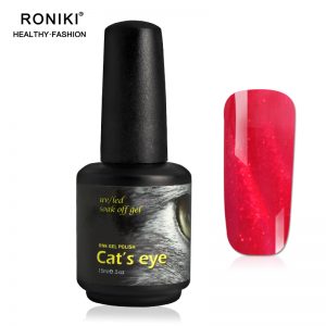 RONIKI Hot Flame Cat Eye Gel Polish