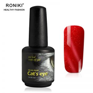 RONIKI Hot Flame Cat Eye Gel Polish