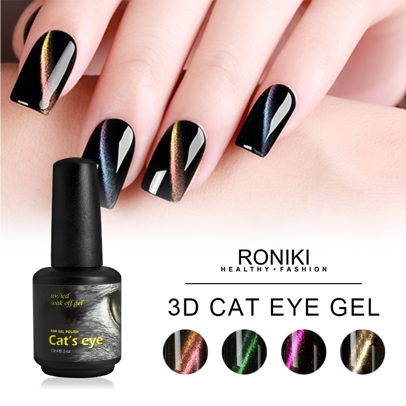 RONIKI 3D Cat Eye Gel Polish